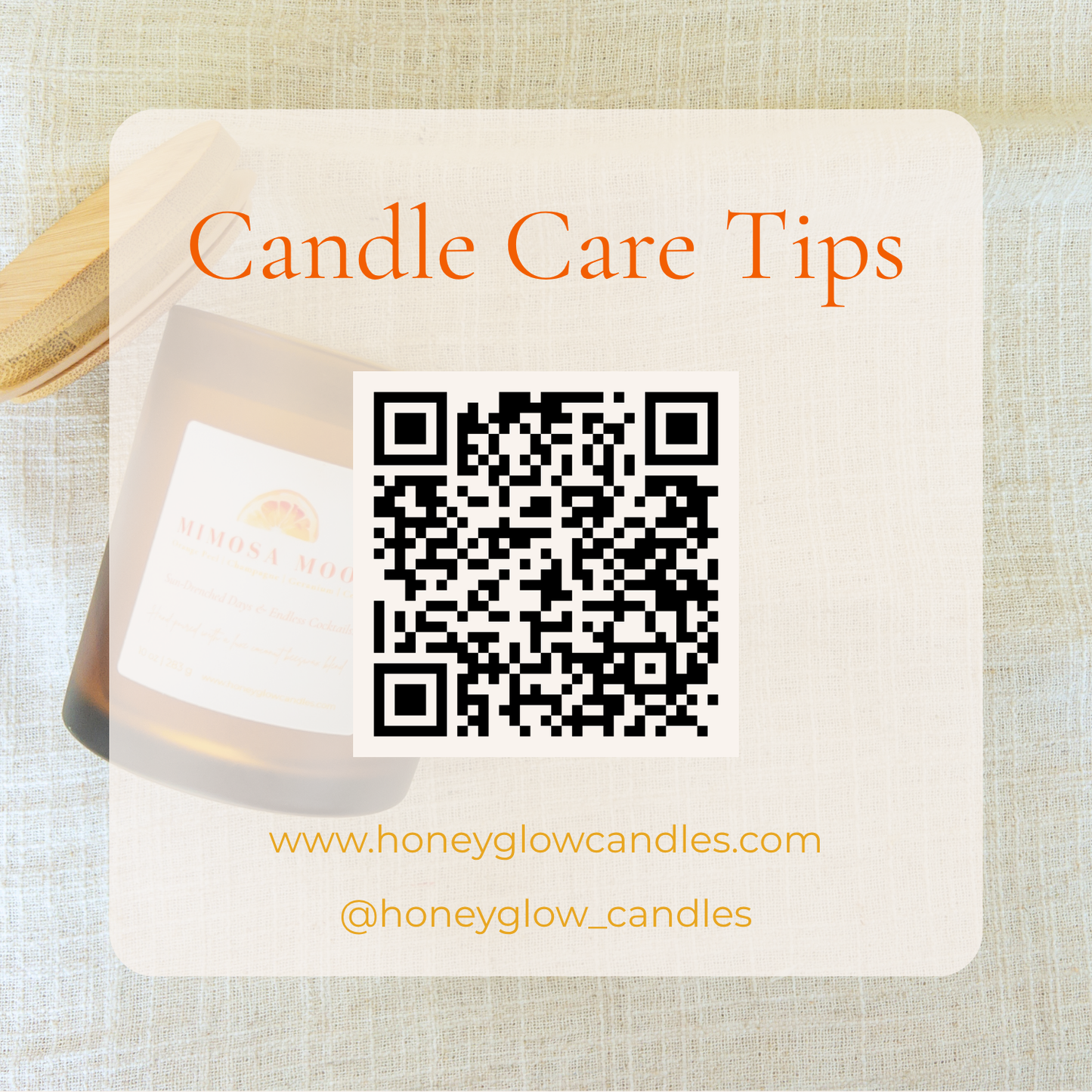 How to trim your wick and burn candles safely for best results
