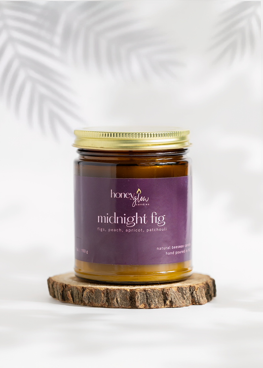 Midnight Fig | Natural Bee + Organic Coconut Wax Candle