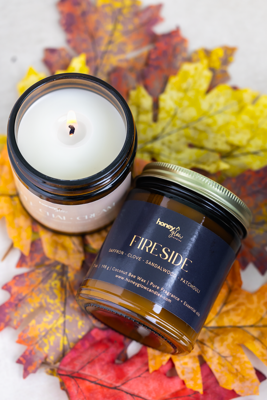 Fireside | Natural Bee + Organic Coconut Wax Candle