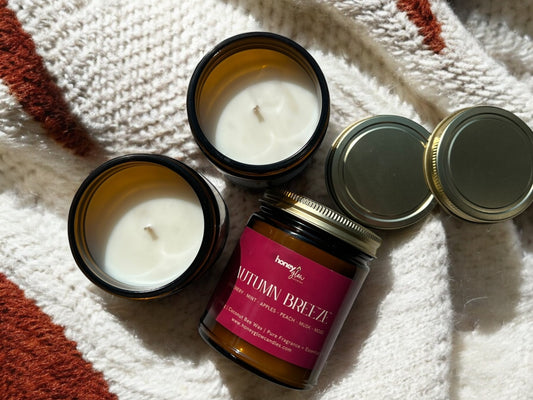 Autumn Breeze | Natural Bee + Organic Coconut Wax Candle