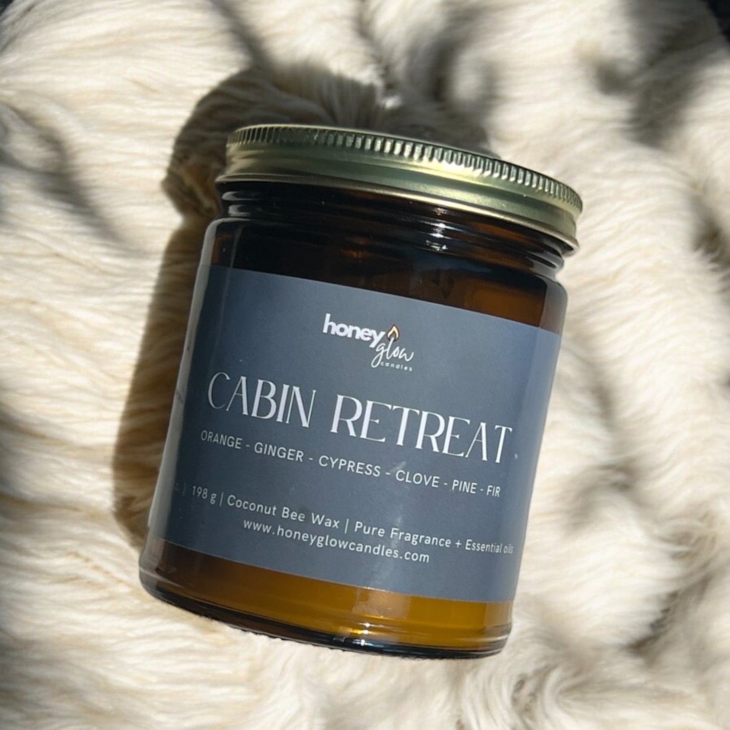 Cabin Retreat | Natural Bee + Organic Coconut Wax Candle